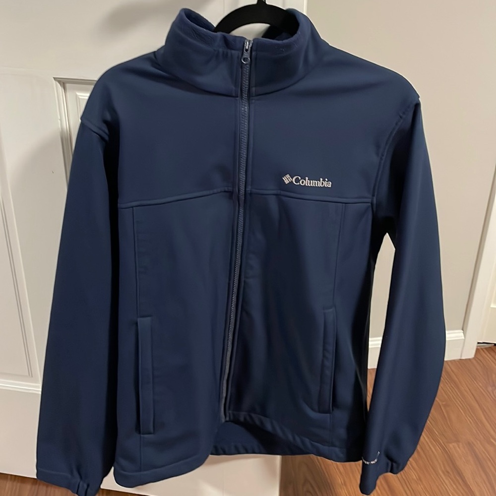 Navy/Blue Columbia jacket with Omni-Shield